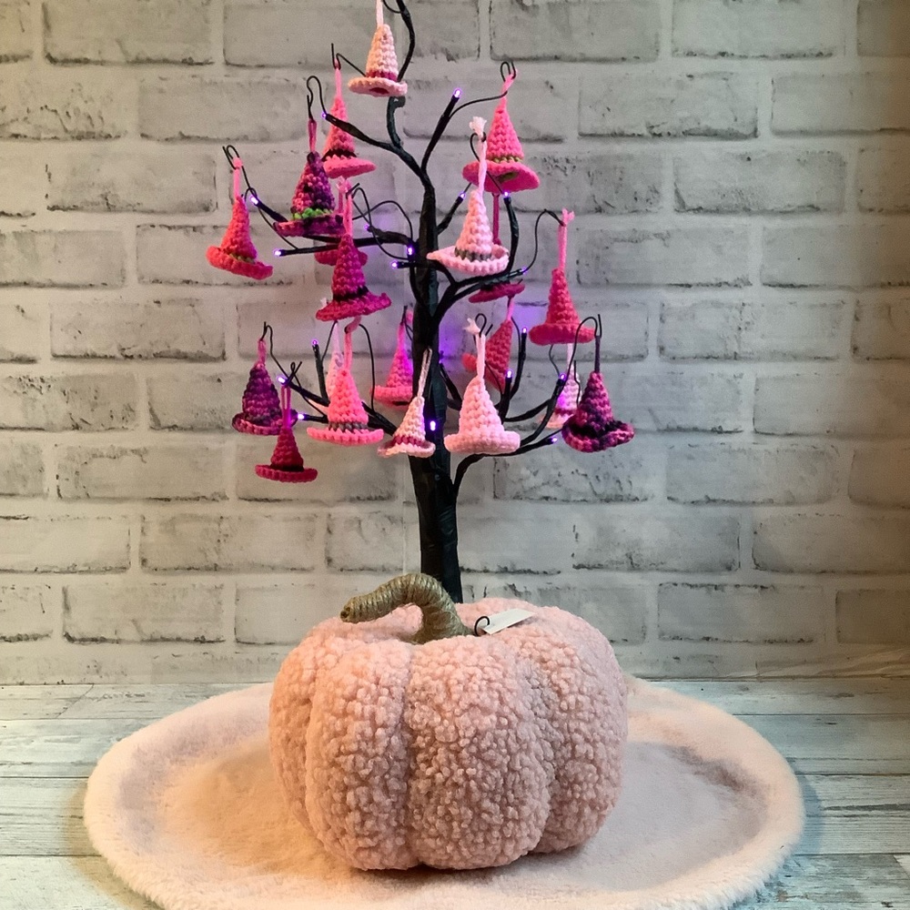 LAURA ASHLEY Pink Teddy Pumpkin